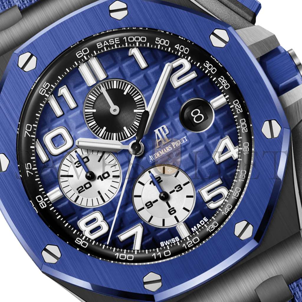 AUDEMARS PIGUET ROYAL OAK OFFSHORE BLUE DIAL 42MM WATCH 26405CE.OO.A030CA.01